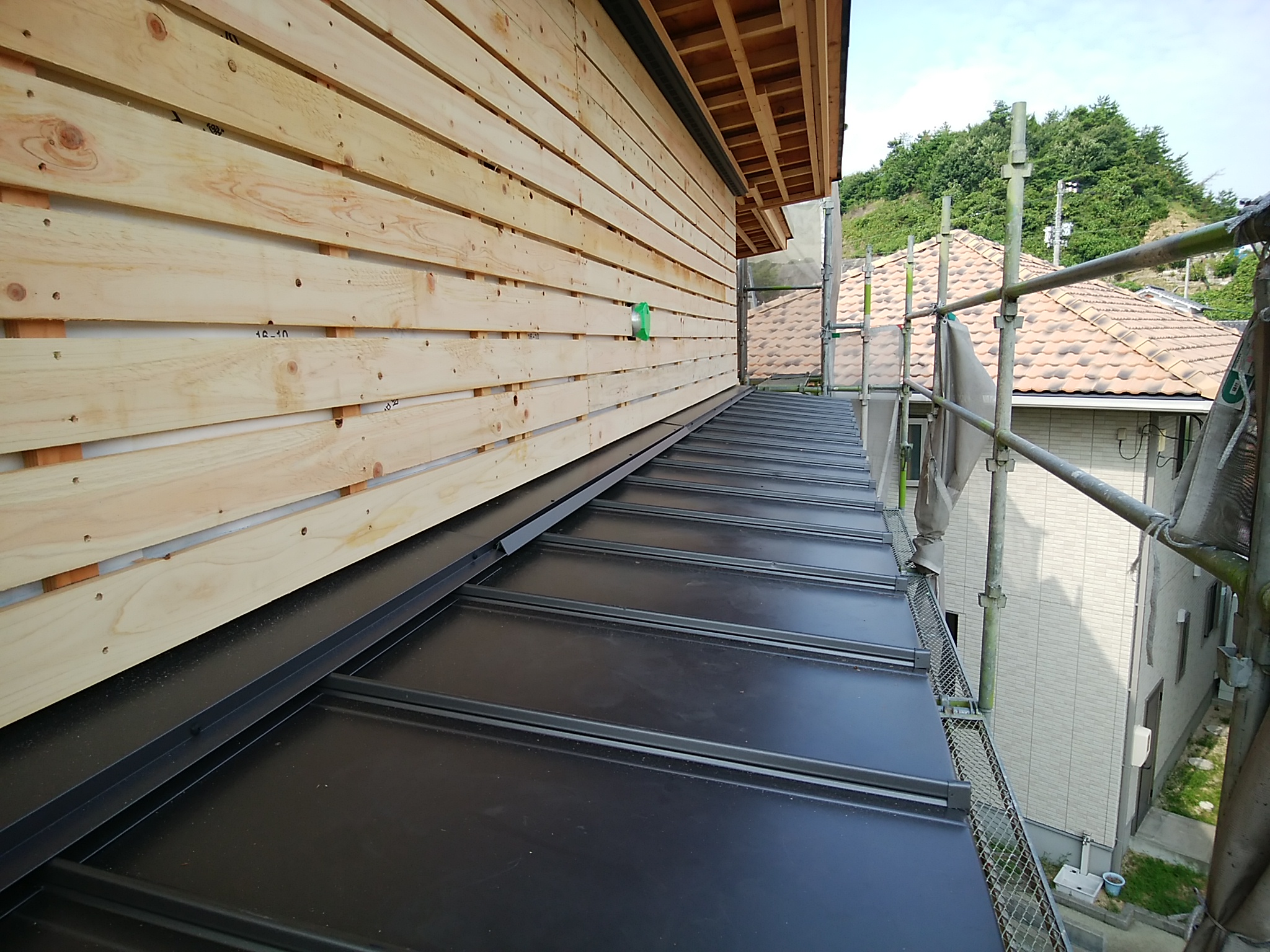海辺に建つ家　玉野市