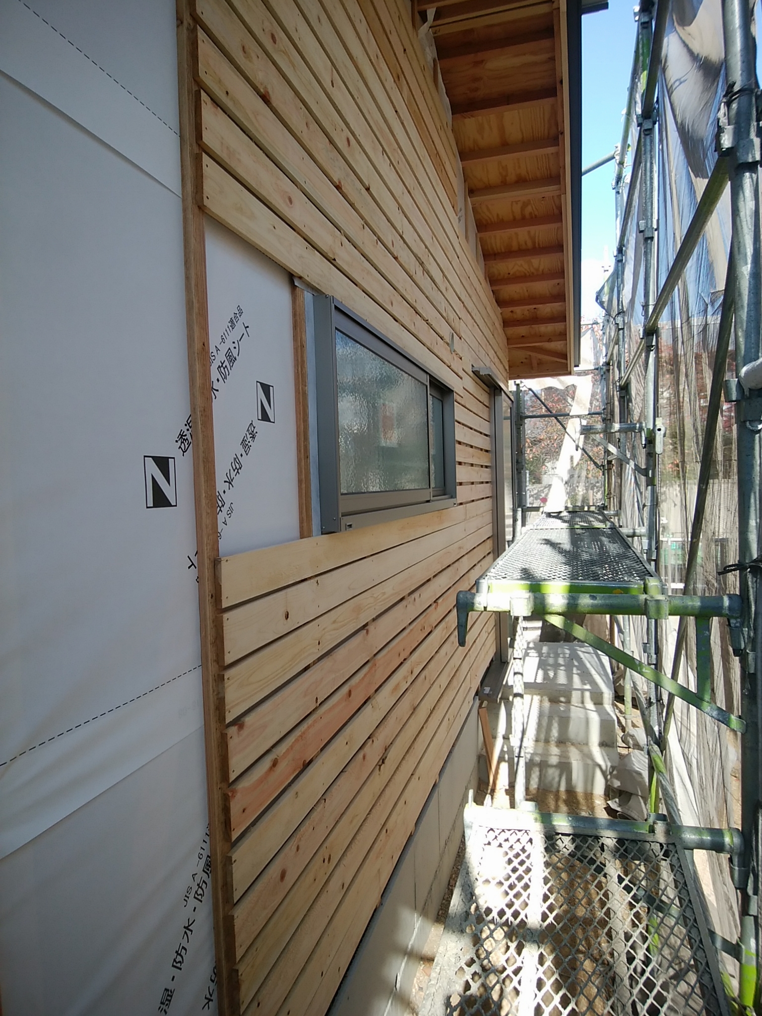 木まま　岡山市中区高屋　外部仕舞