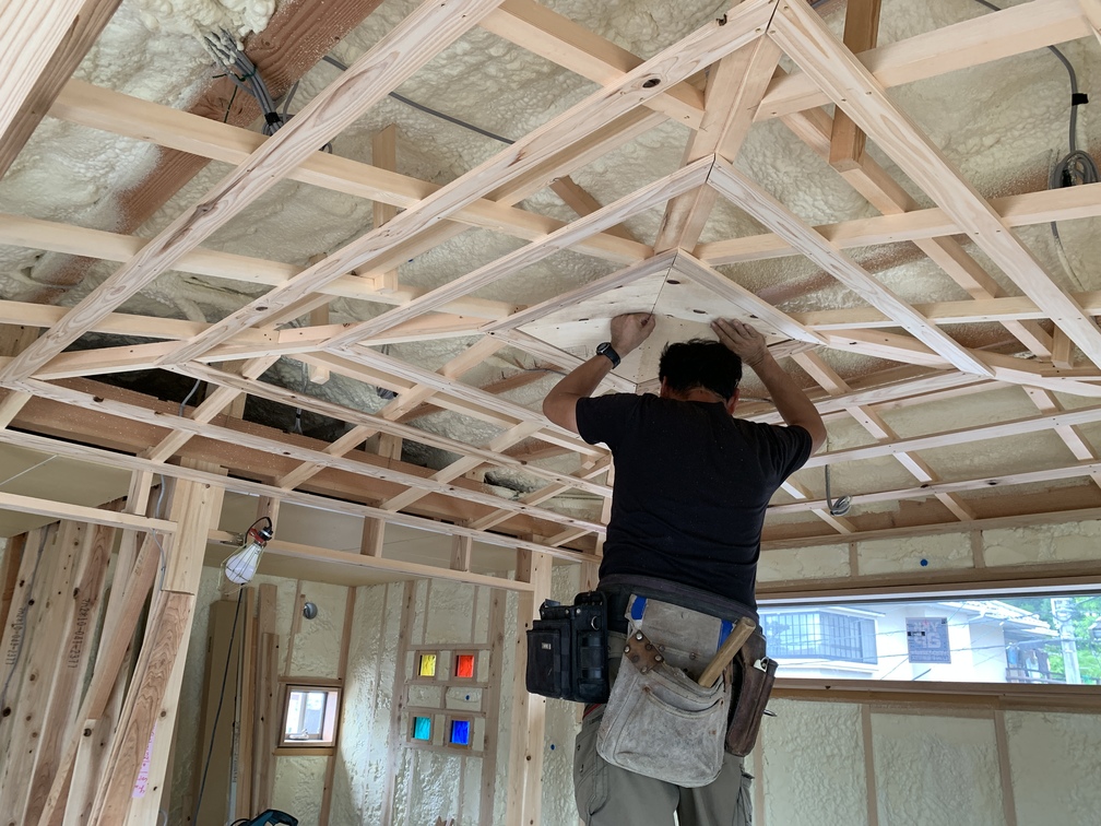 木まま　平屋　2階建て　木造新築住