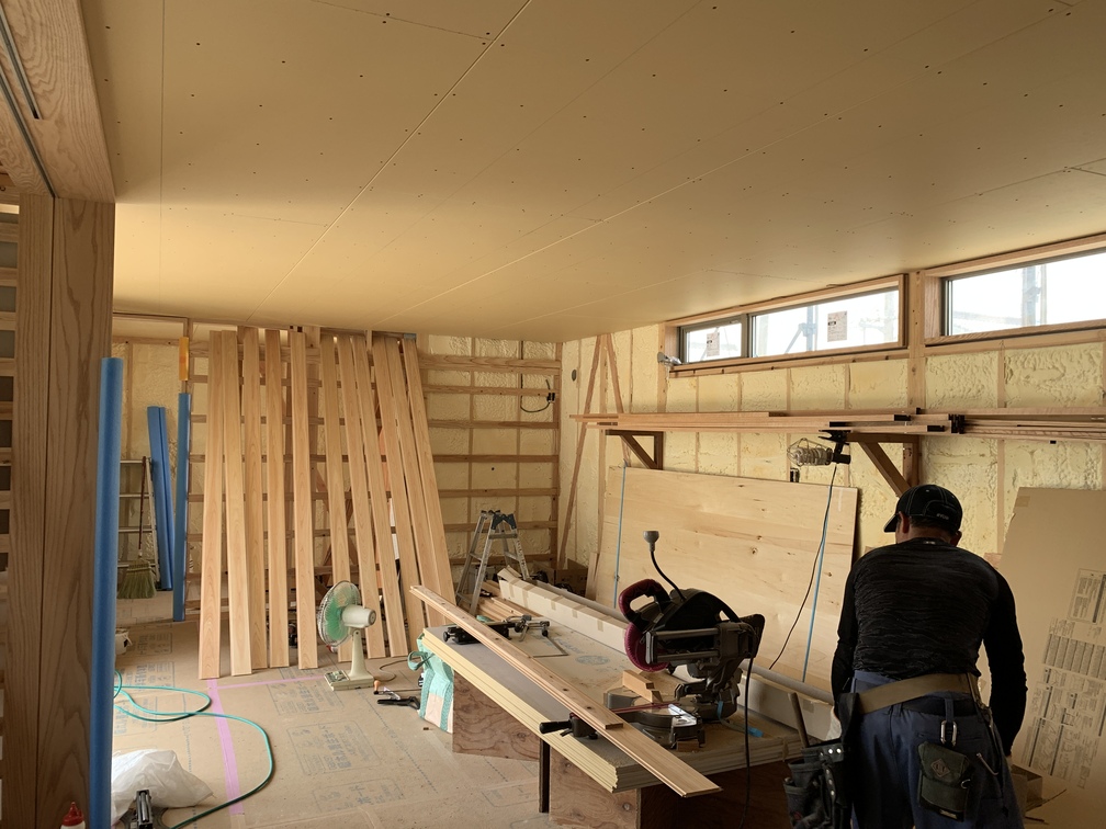 木まま　平屋　2階建て　木造新築住宅