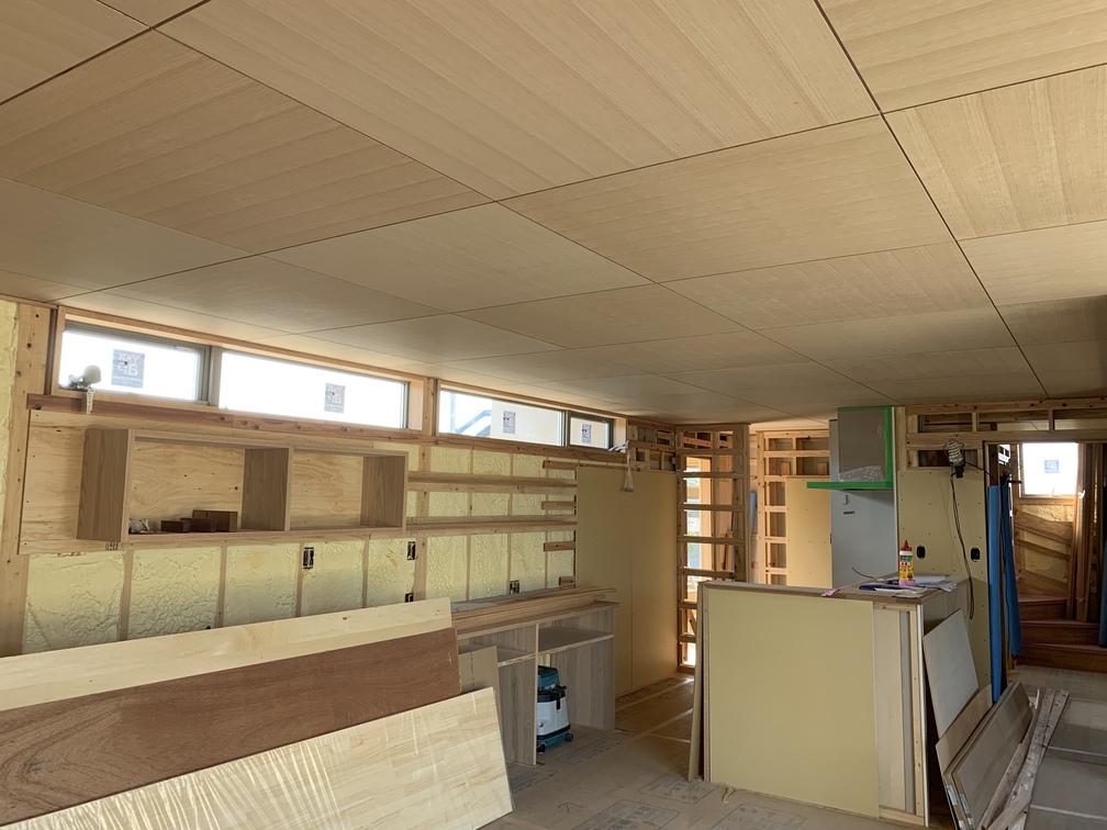 木まま　平屋　木造新築住宅